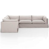 Habitat 3 Piece 122" Sectional, Bennett Moon-Furniture - Sofas-High Fashion Home