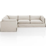 Habitat 3 Piece 122" Sectional, Valley Nimbus-Furniture - Sofas-High Fashion Home