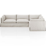 Habitat 3 Piece 122" Sectional, Valley Nimbus-Furniture - Sofas-High Fashion Home