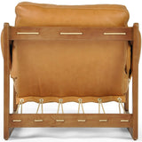 Dustin Leather Chair, Palermo Cognac-Furniture - Chairs-High Fashion Home