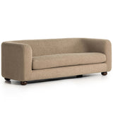 Gidget Sofa, Sheepskin Camel-Furniture - Sofas-High Fashion Home