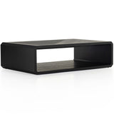 Caspian Coffee Table, Black Ash-Furniture - Accent Tables-High Fashion Home