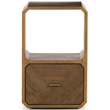 Caspian End Table, Natural Ash-Furniture - Accent Tables-High Fashion Home