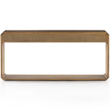 Caspian Console Table, Natural Ash-Furniture - Accent Tables-High Fashion Home