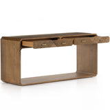 Caspian Console Table, Natural Ash-Furniture - Accent Tables-High Fashion Home