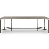 Marion Dining Table, Washed Natural-Furniture - Dining-High Fashion Home