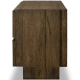 Perrin Media Console, Rustic Fawn-High Fashion Home