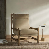 Gillespie Chair, Drummond Olive-Furniture - Chairs-High Fashion Home