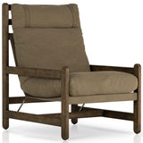 Gillespie Chair, Drummond Olive-Furniture - Chairs-High Fashion Home