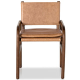 Bamba Leather Dining Chair, Sonoma Butterscotch, Set of 2