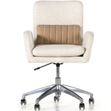 Leda Desk Chair, Omari Natural-Furniture - Office-High Fashion Home