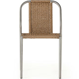 Moss Outdoor Dining Chair, Stainless-High Fashion Home