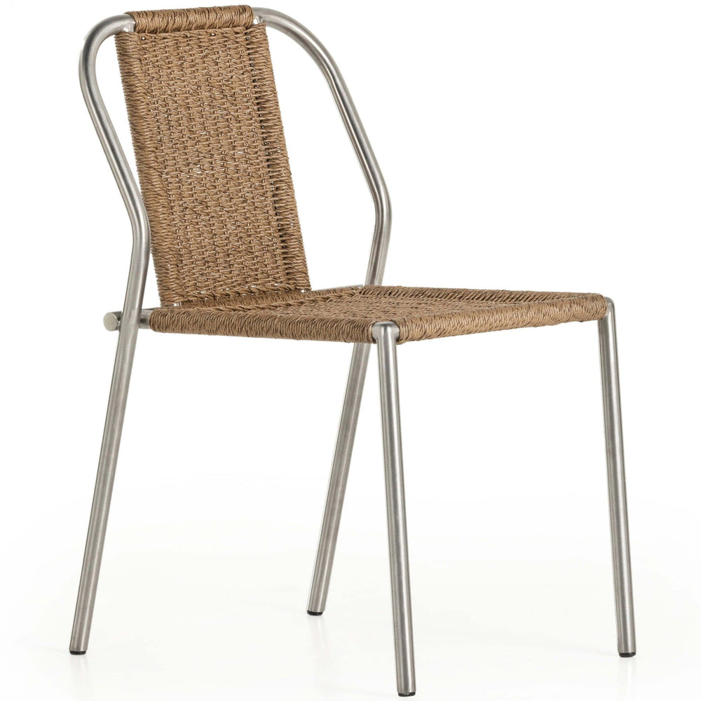 Moss Outdoor Dining Chair, Stainless-High Fashion Home