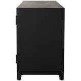 Millie Media Console, Drifted Matte Black