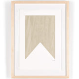 Triangle In Taupe, The Holly Collective-Accessories Artwork-High Fashion Home