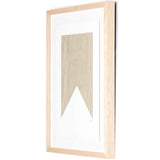 Triangle In Taupe, The Holly Collective-Accessories Artwork-High Fashion Home