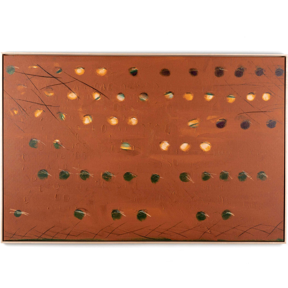 X-Spot Rust by Jamie Beckwith-Accessories Artwork-High Fashion Home