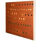 X-Spot Rust by Jamie Beckwith-Accessories Artwork-High Fashion Home