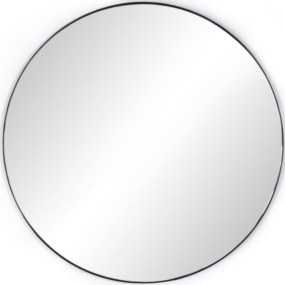 Georgina Mirror, Matte Black-Accessories-High Fashion Home