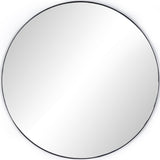 Georgina Mirror, Matte Black-Accessories-High Fashion Home