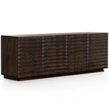 Tussac Media Console, Matte Brown Neem-Furniture - Storage-High Fashion Home