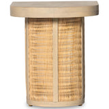 Lucinda End Table, Natural Mango