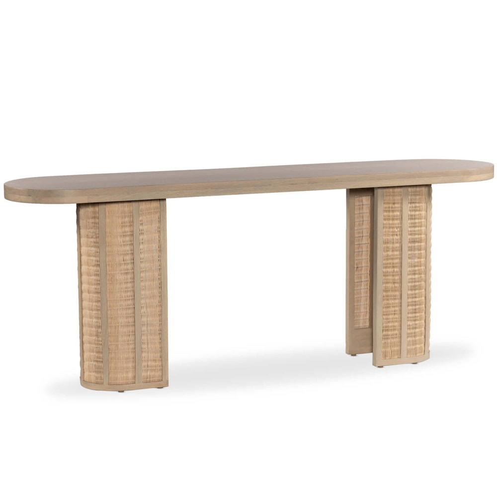 Lucinda Console Table, Natural Mango