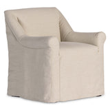 Bridges Slipcover Arm Chair, Brussels Natural