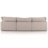 Stevie 4 Piece LAF Sectional w/ Ottoman, Destin Flannel-Furniture - Sofas-High Fashion Home