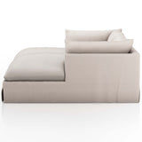 Habitat 87" Double Chaise Sectional, Bennett Moon-Furniture - Sofas-High Fashion Home