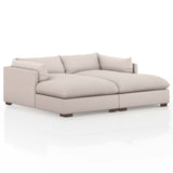 Westwood 87" Double Chaise, Bayside Pebble-Furniture - Sofas-High Fashion Home