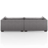 Westwood 102" Double Chaise, Valley Silver Moon-Furniture - Sofas-High Fashion Home