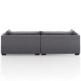 Westwood 102" Double Chaise, Bennett Charcoal-Furniture - Sofas-High Fashion Home