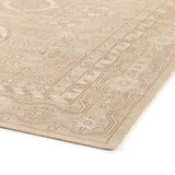 Cortona Hand Knotted Rug, Cream-Rugs1-High Fashion Home