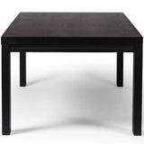 Millie Dining Table, Drifted Matte Black