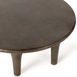 Kelden Coffee Table, Aged Bronze-Furniture - Accent Tables-High Fashion Home