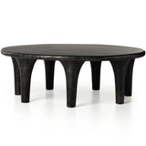 Kelden Coffee Table, Raw Black-High Fashion Home