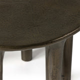 Kelden End Table, Aged Bronze-Furniture - Accent Tables-High Fashion Home