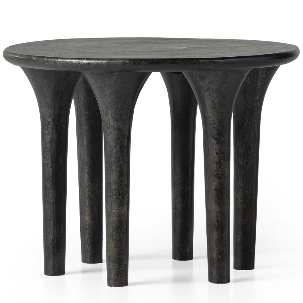 Kelden End Table, Raw Black-Furniture - Accent Tables-High Fashion Home