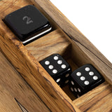 Backgammon, Spalted White-Accessories-High Fashion Home