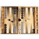 Backgammon, Spalted White-Accessories-High Fashion Home