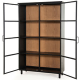 Sayward Cabinet, Black/Natural