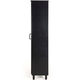 Sayward Cabinet, Black/Natural