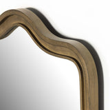 Effie Mirror, Raw Antique Brass-Accessories-High Fashion Home