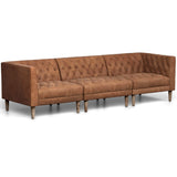 Williams Leather 3 Piece Sofa-Furniture - Sofas-High Fashion Home