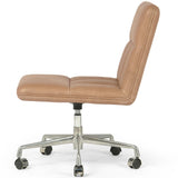 Sal Leather Desk Chair, Palermo Drift