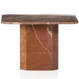 Edina Big Coffee Table, Rusty Marble-Furniture - Accent Tables-High Fashion Home