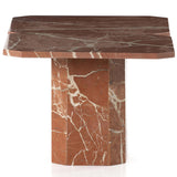 Edina Small Coffee Table, Rusty Marble-Furniture - Accent Tables-High Fashion Home