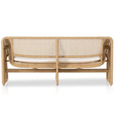 Selma Outdoor Sofa, Faux Hyacinth