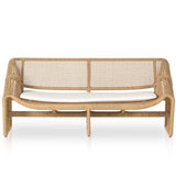 Selma Outdoor Sofa, Faux Hyacinth